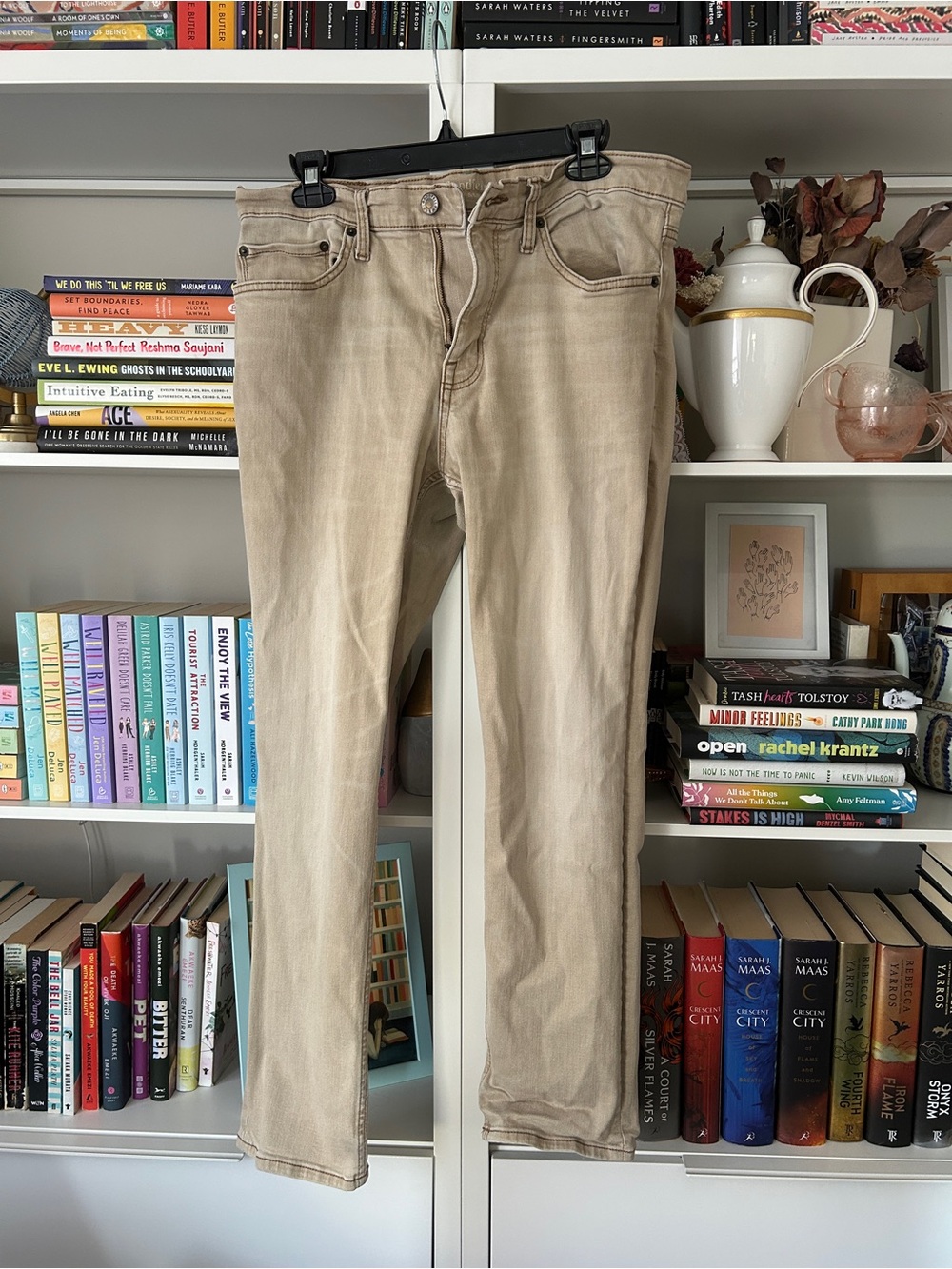 Goodfellow & Co Slim Straight Jeans in Beige